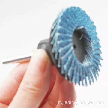 Cambia rapida mini dischi a flap zirconia